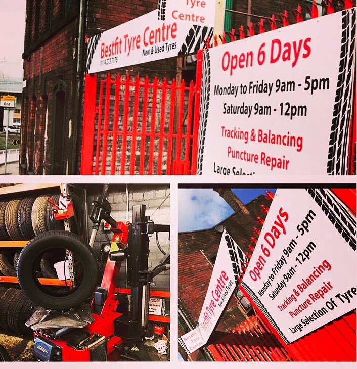 The weather is changing, your tyres may need changing too. Don’t be caught out. Did you know an illegal tyre could cost you 3 points and £100 fine? New and used tyres available at the best prices! Located right in the city centre! Call for a quote 0114 273 7175
#SheffieldIsSuper