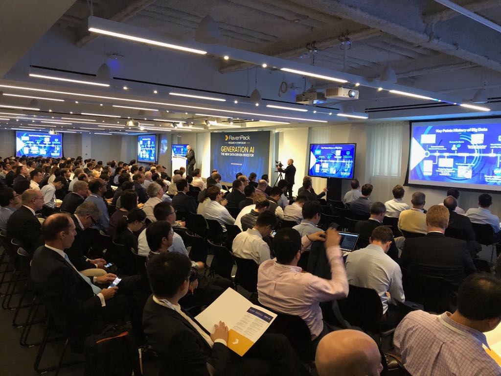 RavenPack's tweet photo. Last Wednesday we hosted "Generation AI: The New Data-Driven Investor" in NYC, with near 400 attendees we received incredibly positive feedback surrounding all aspects of the conference! Stay tuned for videos &amp; articles from the conference! #AI #BigData #MachineLearning https://t.co/cVvCAaSEsD