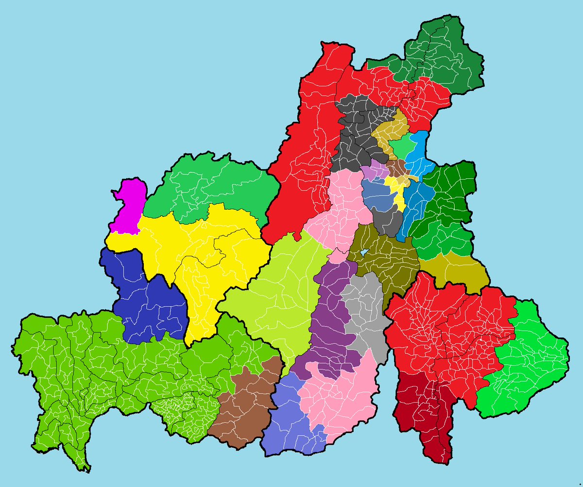 世戸口政親 On Twitter 東山地方 １ 美濃国 ２ 飛騨国 ３ 信濃国 ４ 甲斐国 で地域分けを行いました Https T Co 87nsrhp8ij Twitter