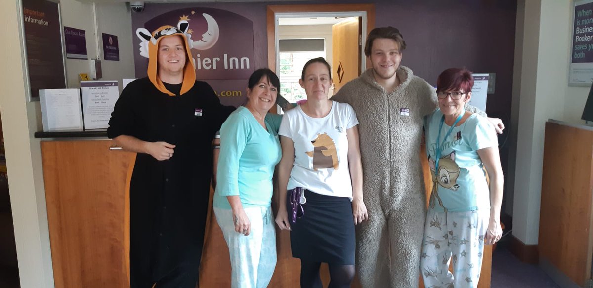 PIChorleyNorth's tweet photo. Pyjama day at Chorley North, raising money for GOSH! You all look fab guys! Well done 💕 #GOSH @louiseyarwood1 @pi_lancashire https://t.co/1qiFH8Hb5p