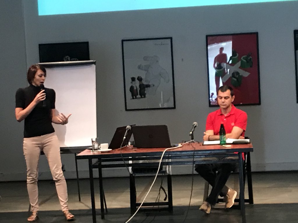 DiEM25_Belgrade's tweet photo. We have this amazing green economic program called #EuropeanNewDeal! Valerija and Zoran @sokozoran1 from our DSC are explaining how to translate its complex ideas and language to an ordinary citizen. https://t.co/l1QN6kYYRH