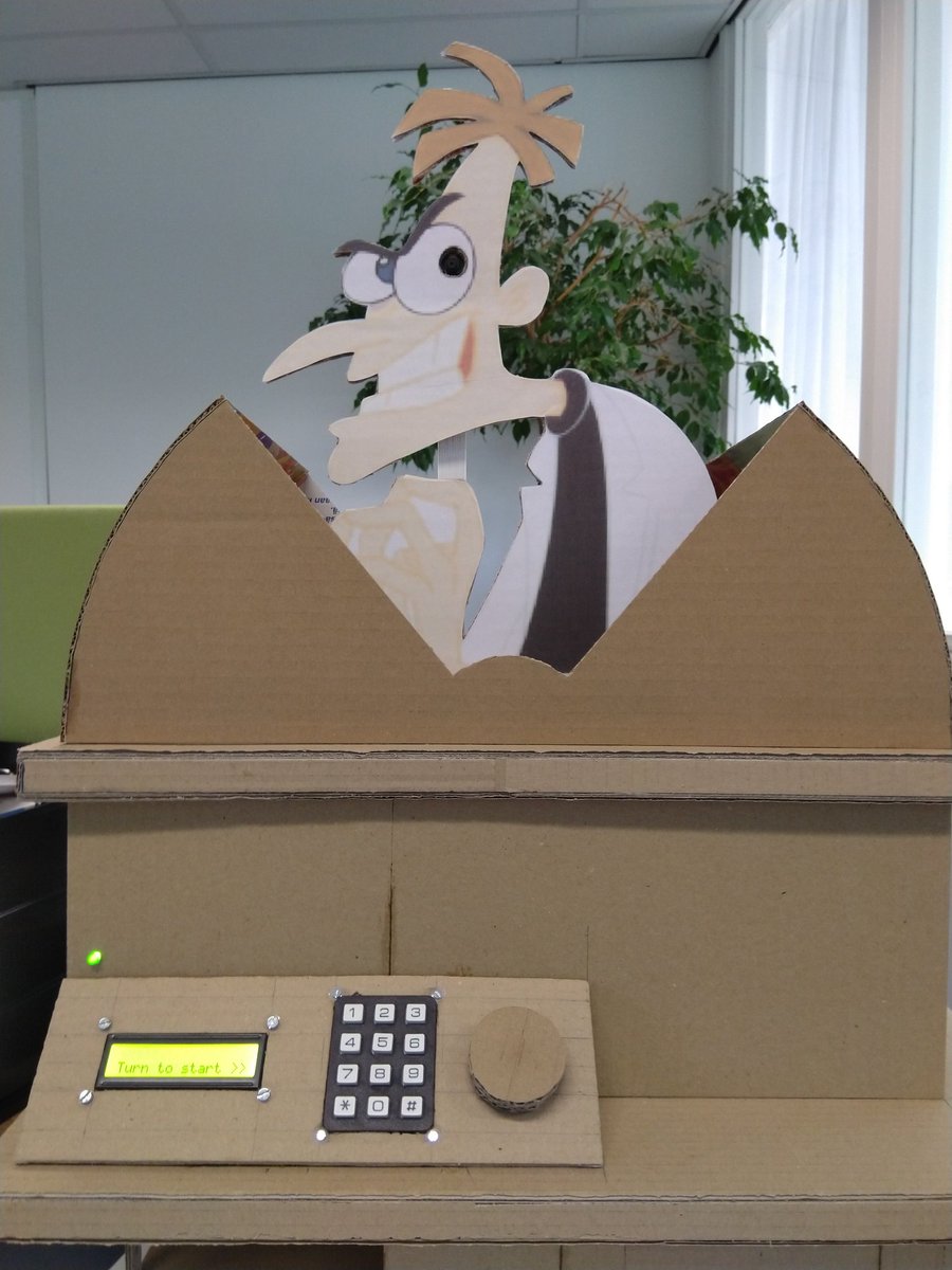 nicwortel's tweet photo. A while ago, my colleague at LEVIY @denniscoorn built something very cool: the kanban-inator. Using a labelwriter to print QR codes and a small camera that detects them, it updates issue statuses and assignees in Jira based on the location of the sticky notes. https://t.co/VrmSBcnQ2F