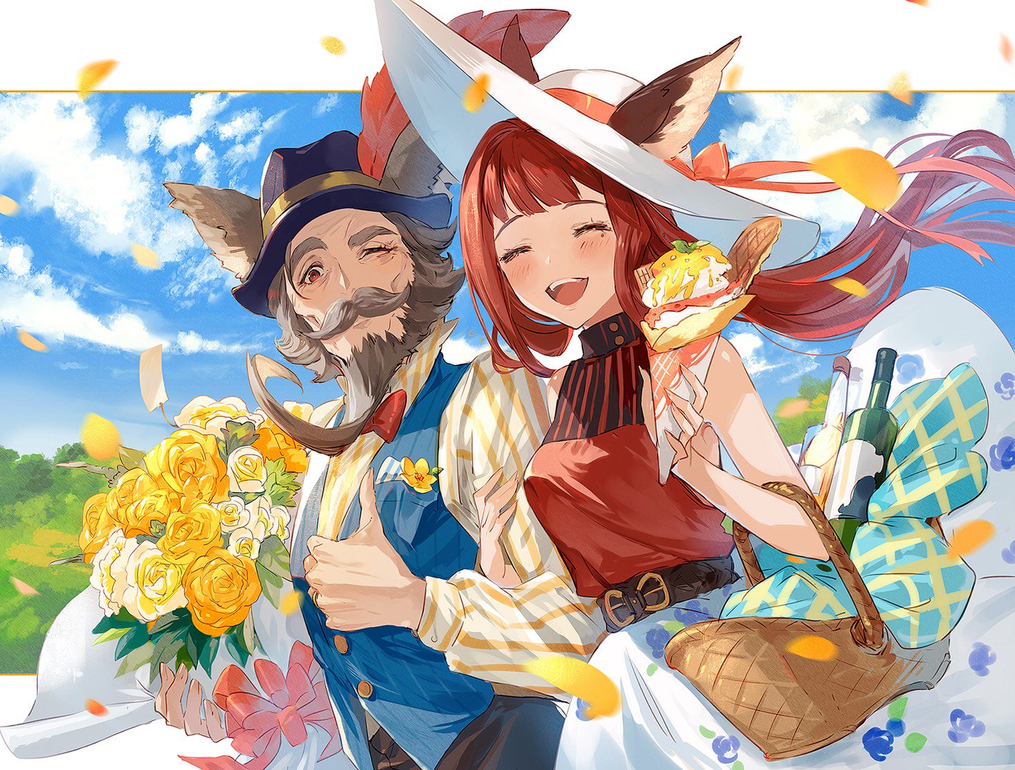 グランブルーファンタジー グランブルーファンタジー 本日9 17は敬老の日 年上の方に感謝を伝える日 ということで イラストチームより祖父 孫水入らずの休日を楽しむセレフィラ キハールのイラストをお届け グラブル グランブルーファンタジー グランブルーファンタジー 本日9 17は敬老の日 年上の方に感謝を伝える日 ということで イラストチームより祖父 孫水入らずの休日を楽しむセレフィラ キハールのイラストをお届け グラブル