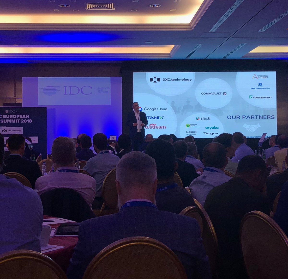 We are in Cascais Portugal as sponsors of the CIO Summit #IDCCIO18.  Looking forward to the workshops and conversations #Commvault