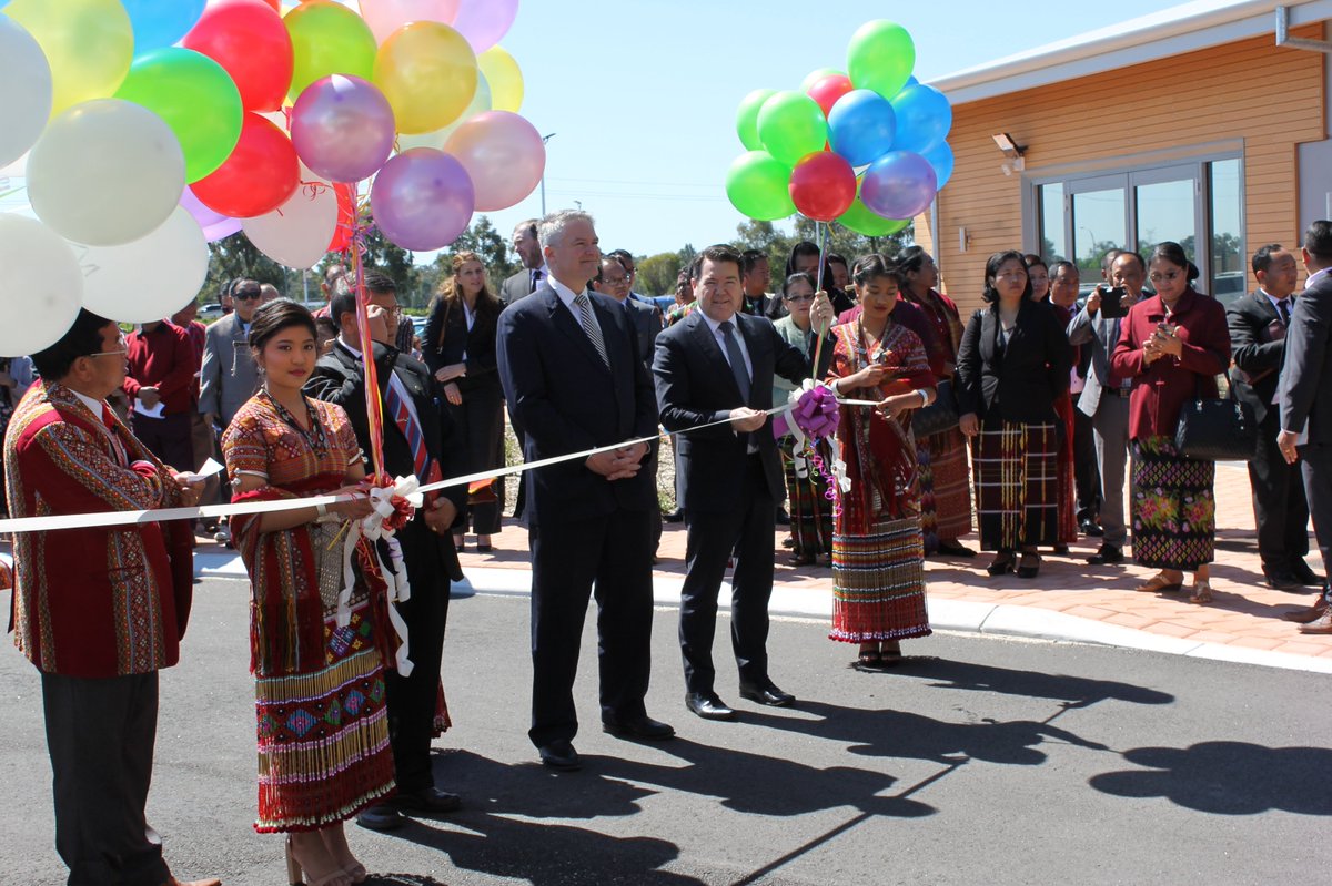 DeanSmithWA's tweet photo. Proud to have attended the opening of the Chin #Christian Community Church in Bennet Springs with @MathiasCormann. This milestone represents the perseverance and determination of the #ChinCommunity and their desire for new beginnings in our country. https://t.co/VUp5ttaemK