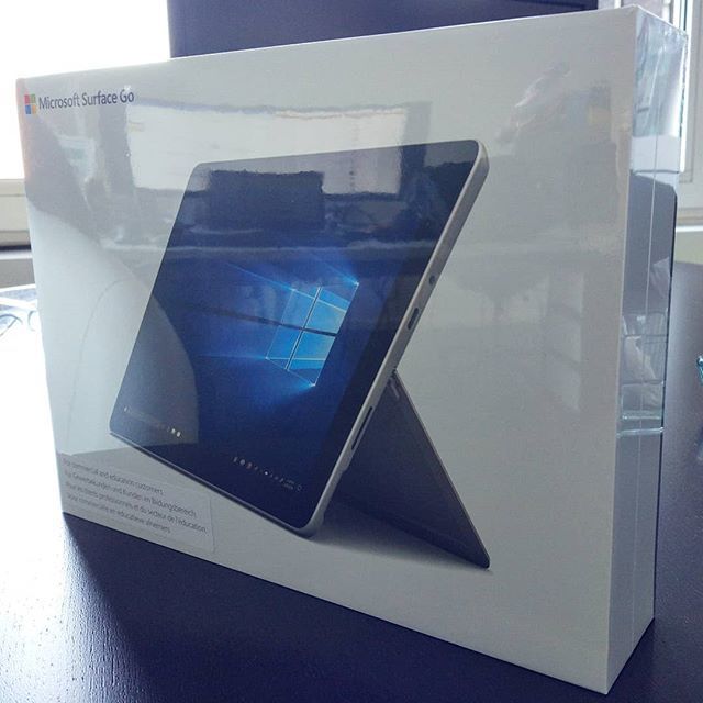 jhuylebroeck's tweet photo. Welcome to the family! #SurfaceGo #LoveMicrosoft https://t.co/0LdD9Bdgy4