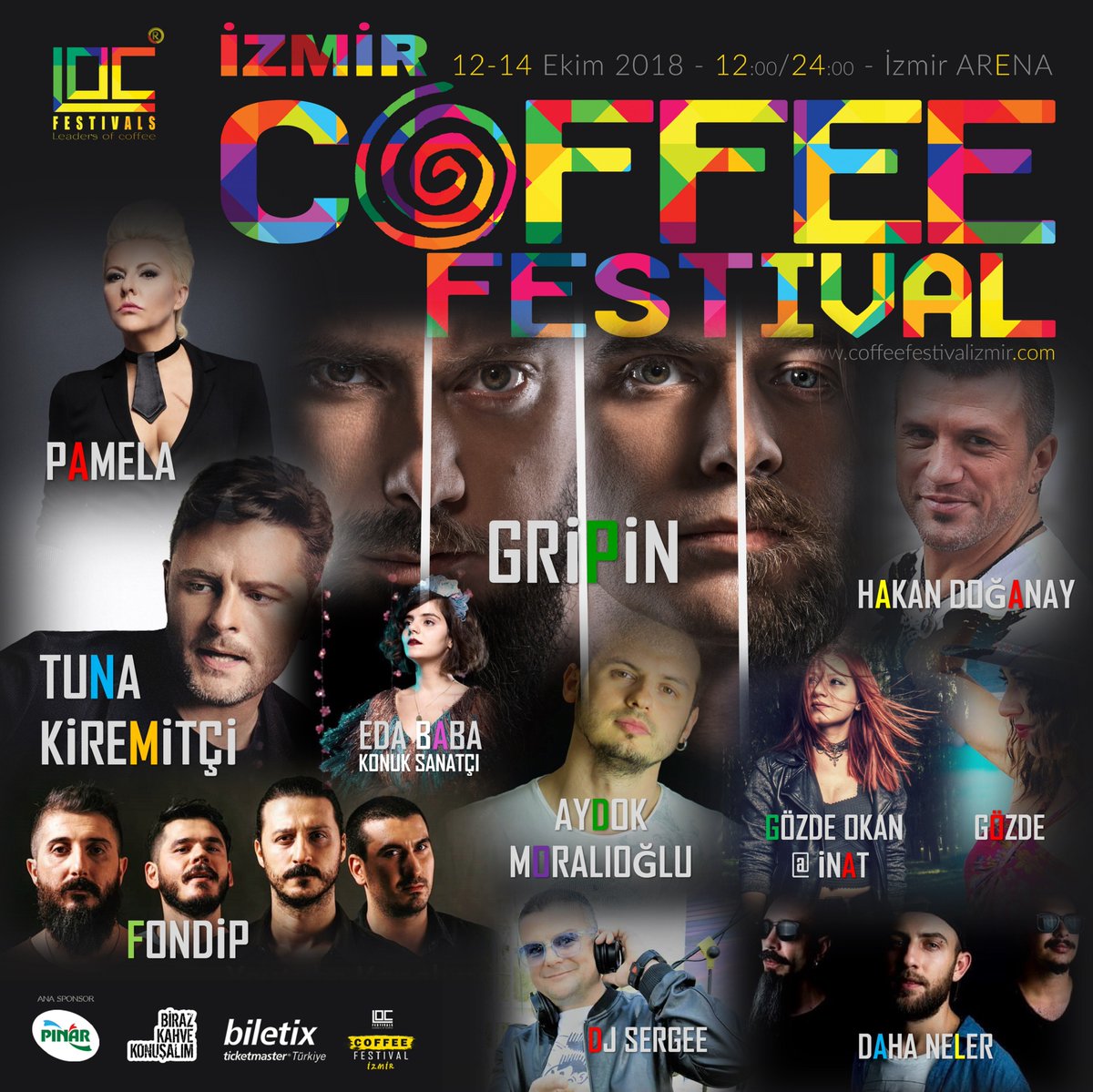 Bu yıl da Kahve Festivali'nde 3 gün sahnedeyim.. #hakandoganayofficial #hakandoganay #hakandoğanay #izmircoffeefestival #izmirkahvefestivali