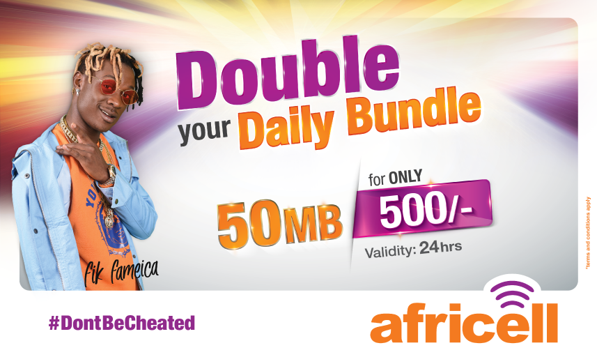 africellUG's tweet photo. What did you miss over the weekend?
Catch all the weekend kaboozi online with the most affordable #DailyDabo bundles.
Get 50MB at only UGX 500. Dial *133# to activate. https://t.co/YznlHC83LV