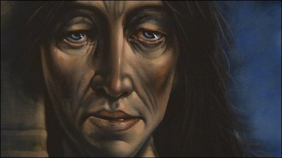 DiscerningV's tweet image. Woman&apos;s Face #Painting by #PeterHowson #Art #Photography
