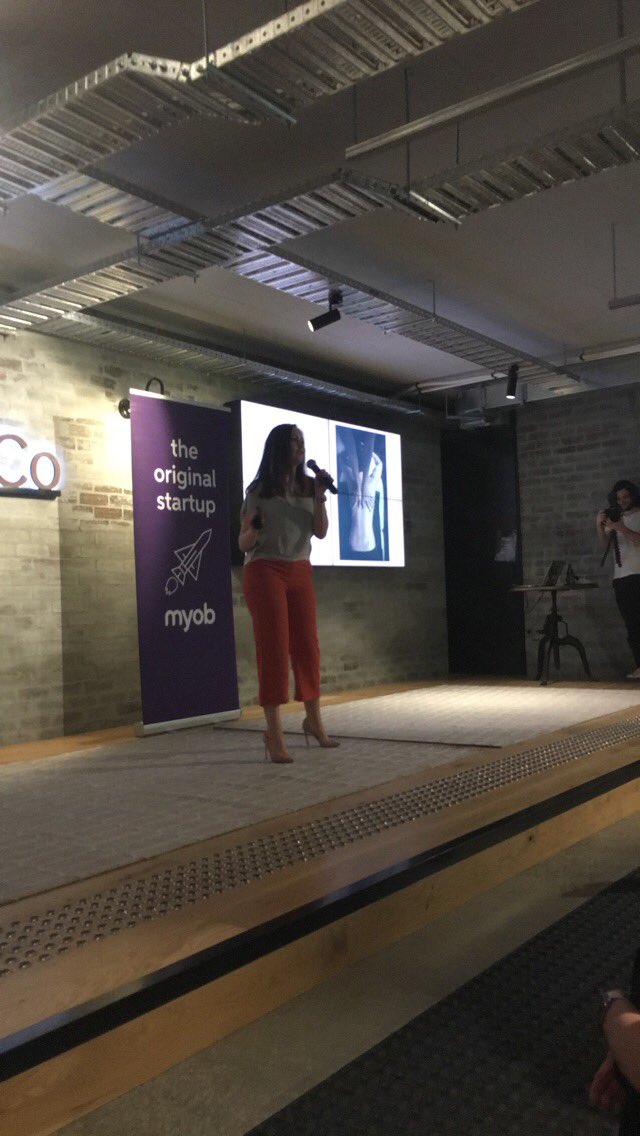 australia_tsn's tweet photo. Just past half way with The Therapist Co up next! #Cubes3121 #startupvic @CreativeCubesCo @MYOB https://t.co/adF2FvD6ke