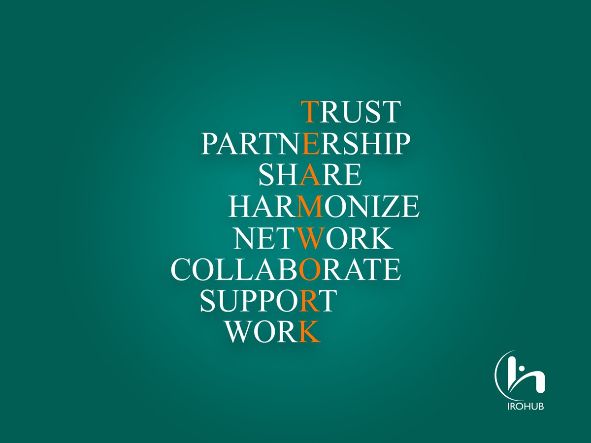 irohubinfotech's tweet photo. #Teamwork is the collaborative effort of a team to achieve a common goal or to complete a task in the most effective and efficient way.
#motivation #irohub #thinkuniquethinksmart #inspiringquotes #androidapps #androidtraining #iostraining #phptraining #internship #paidinternship https://t.co/YfqVG05r5F