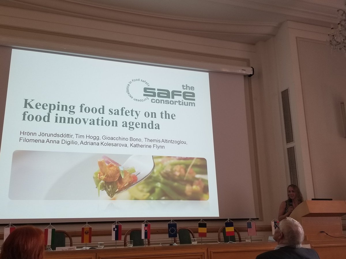 achyutadhikari's tweet photo. Great presentation from @hronnjor Keeping #foodsafety on the food inovation agenda. https://t.co/DrUVfAw3kb