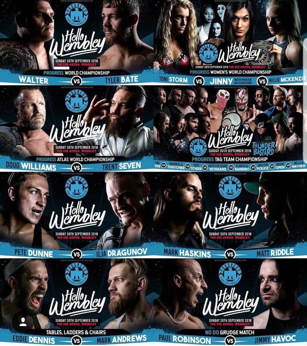 MandrewsJunior's tweet photo. If you’re a British wrestling fan, you need to be at this event. Come and watch @ThisIs_Progress make history later this month at Wembley Arena!

Tickets at https://t.co/iBXNQb8EPP https://t.co/FP7DLFIUNe