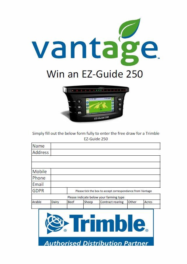 mick_mc_carthy's tweet photo. No, we are not giving away #Ploughing18 tickets.... But we are giving away a @Trimble_Ag #EzGuide250 worth €1,140!!! 😉😀
We are going old school, fill out the entry form at our Stand number 384 on Row 18 for your chance to win!
🚜+🛰️= II
#farming #PrecisionWithPurpose https://t.co/W6iiamgi7L