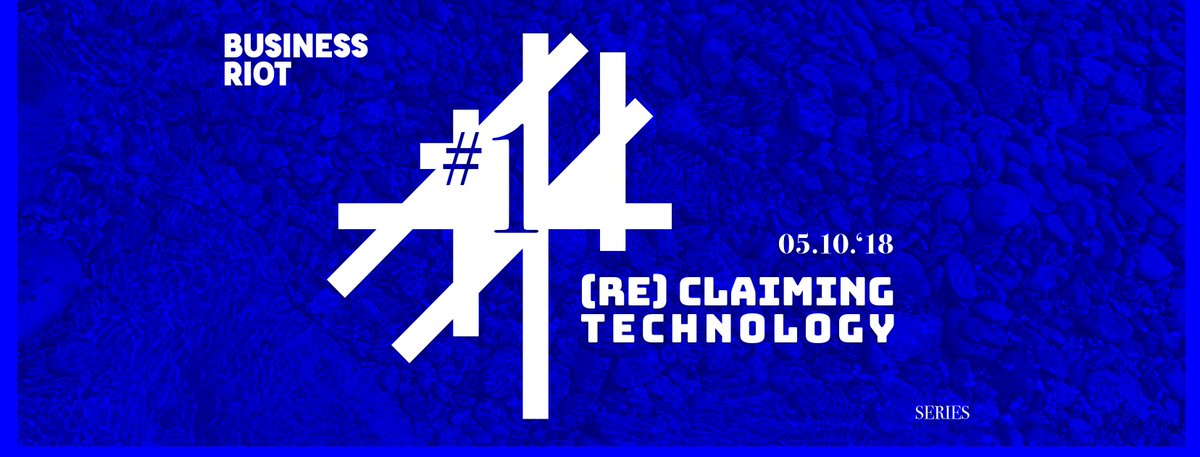 Unsere erste #brseries Ausgabe: (Re)Claining Technology. Zum Programm, hier entlang:businessriotseries.at/series-1/ <a href="/1mwtt/">1Million WomenToTech</a> @ReDISchool