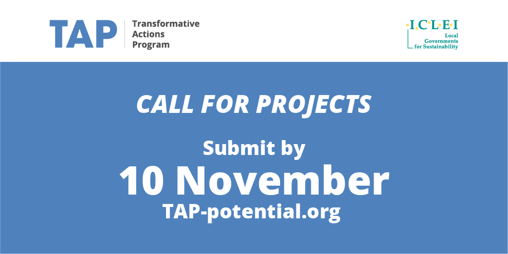 ICLEI's tweet photo. The investment case for sustainability projects is growing stronger every day. Joining the TAP helps project implementers get increased visibility to investors and access to project development resources at: https://t.co/dJdMzCoGQ9 #TAPPotential @UNHABITAT @c40cities @Regions20 https://t.co/D1x6g7JlD6