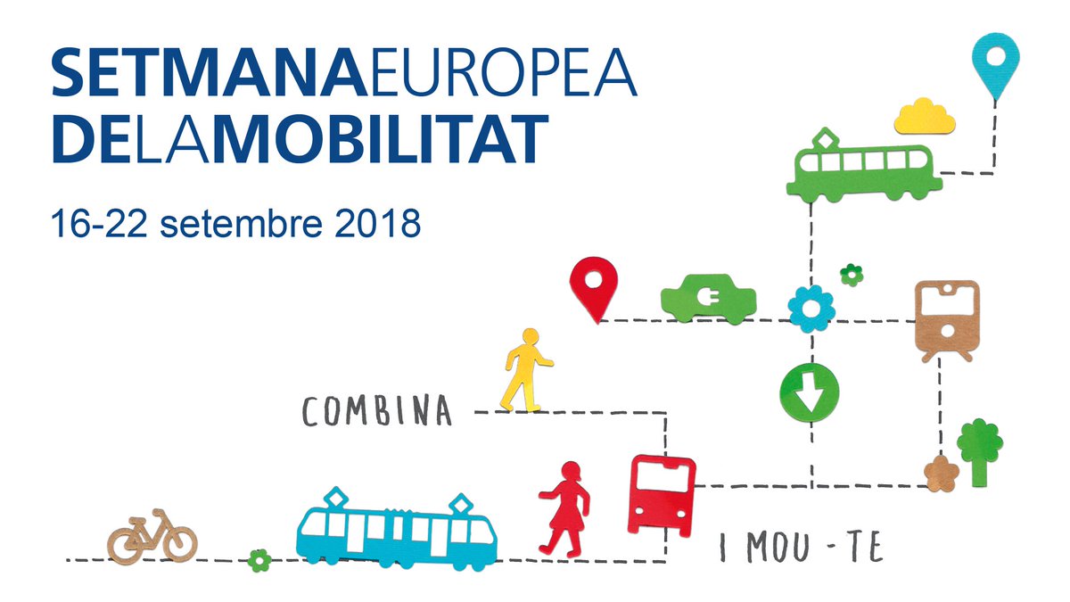 BCN_Mobilitat's tweet photo. 📢Comença la setmana de la #Mobilitat2018 amb moltes activitats per a tothom per a promoure un transport més sostenible i una ciutat més saludable. Combina i mou-te 🚲🚶‍♀️🚇! https://t.co/iiWmRuswlu https://t.co/squUbxJPq0
