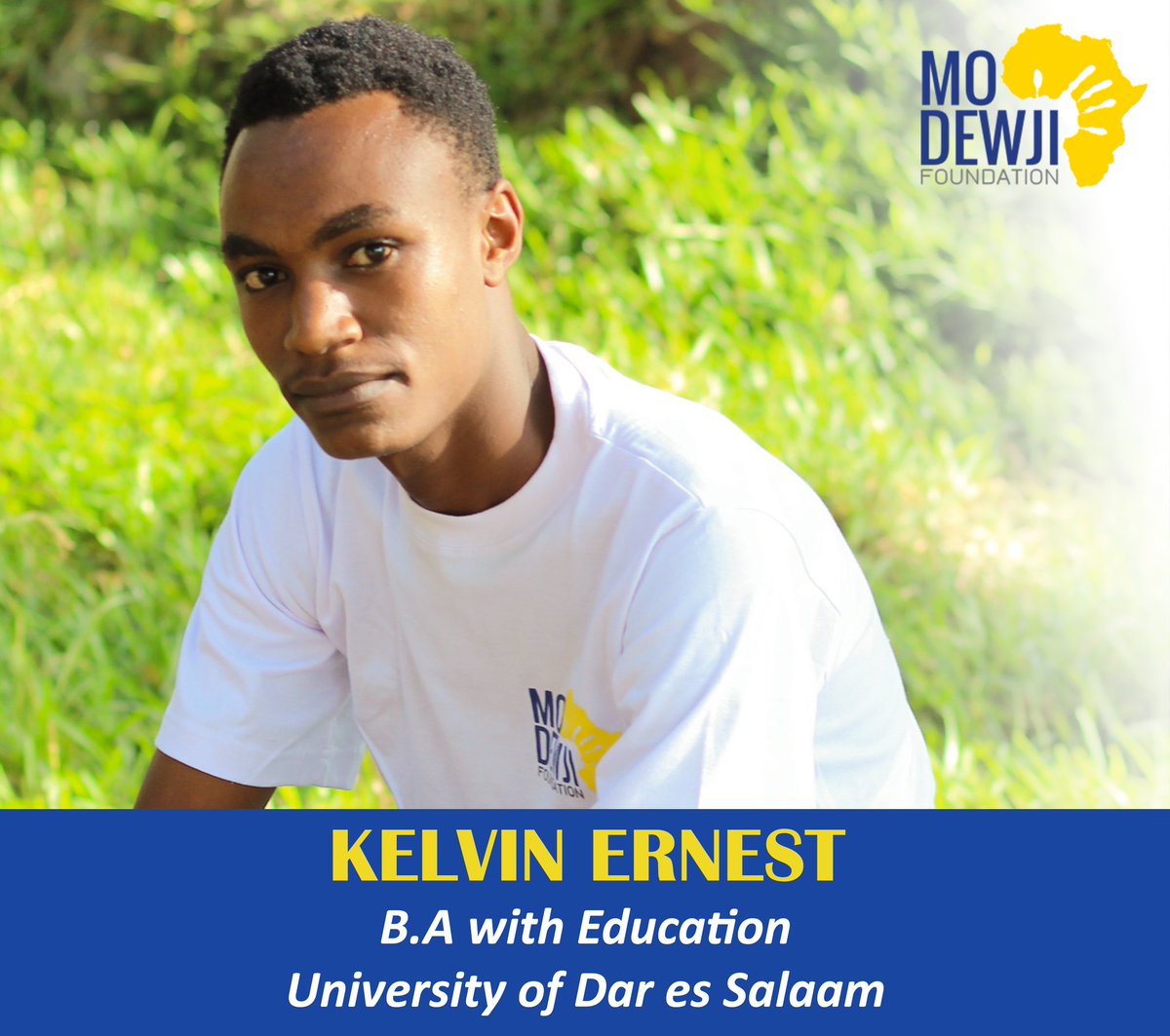 DewjiFoundation's tweet photo. MNUFAIKA WA #MoScholarsProgram
JINA: Kelvin Ernest
CHUO: Chuo Kikuu cha Dar es Salaam (UDSM)
KOZI: Sanaa na Elimu (B.A with Education)
MALENGO: Kuwa mhamasishaji wa masuala ya kijamii. https://t.co/zo1eHw2spO