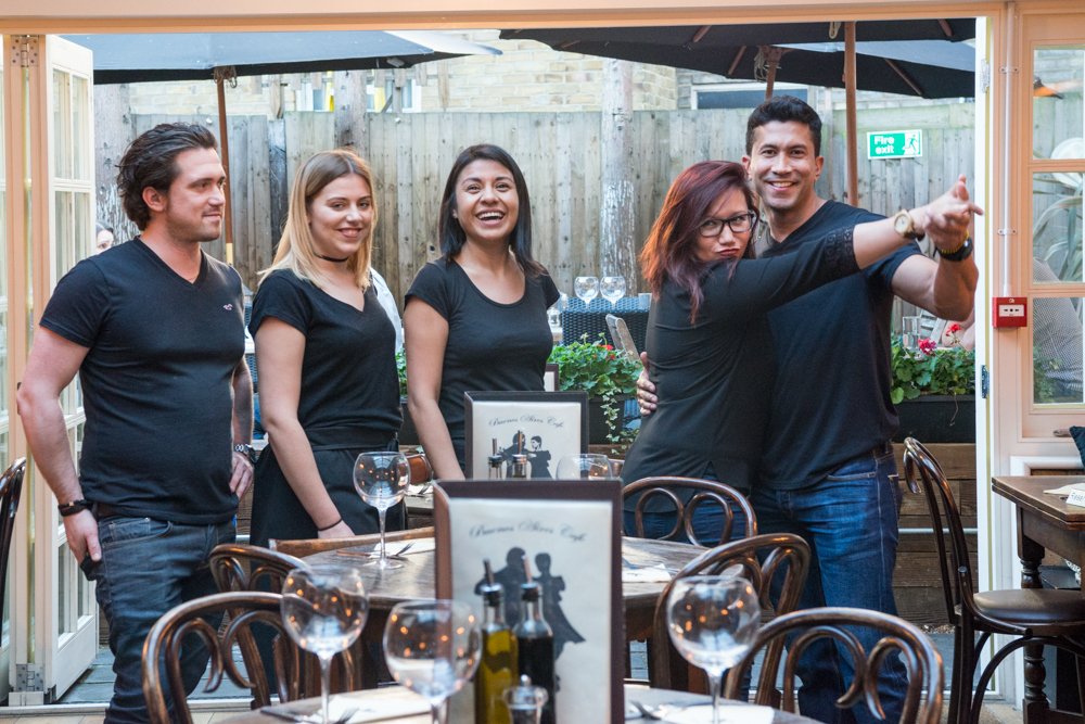 We're looking for both full-time and part-time waiting staff at our Greenwich restaurant - send  your CV to contact@buenosairescafe.co.uk or just drop by!