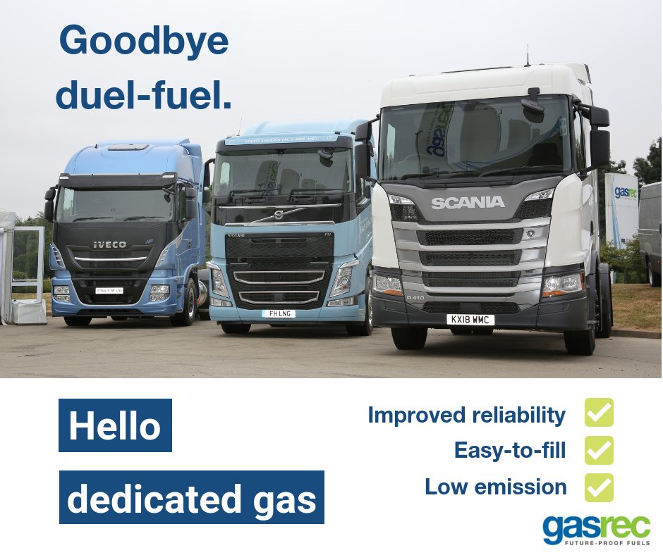Gasrec's tweet photo. Meet the new generation of gas trucks. Built for gas and gas only.
DM us to see how gas can benefit your business.
@VolvoTrucksUK @ScaniaUK @IVECOUK
#lowemission #ultrareliable #greener #cleaner https://t.co/qWqTGNw0zn