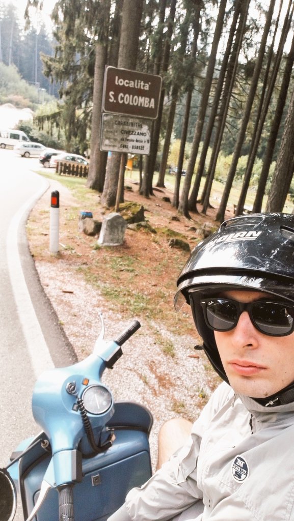 mintux_'s tweet photo. Spending time on my #vespa, #riding makes a good day better 😍
@visitvalsugana @visitpinecembra @VisitTrentino @PiaggioOfficial @Vespa_Official @NorthSails @ray_ban #piaggio #vespaselfie #pxseries #trentino #visittrentino #santacolomba #visitpinecembra #travel #northsails #rayban https://t.co/qEZjg4owfF