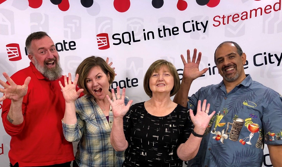 redgate's tweet photo. You can now watch any of the sessions from last week's SQL in the City Streamed on-demand on Redgate's YouTube channel: https://t.co/jgF7Dmj7IG

Don't miss the sessions by our Microsoft MVPs @GFritchey @Kendra_Little @auntkathi and @way0utwest
#sqlinthecity https://t.co/Fki8nhFkKG