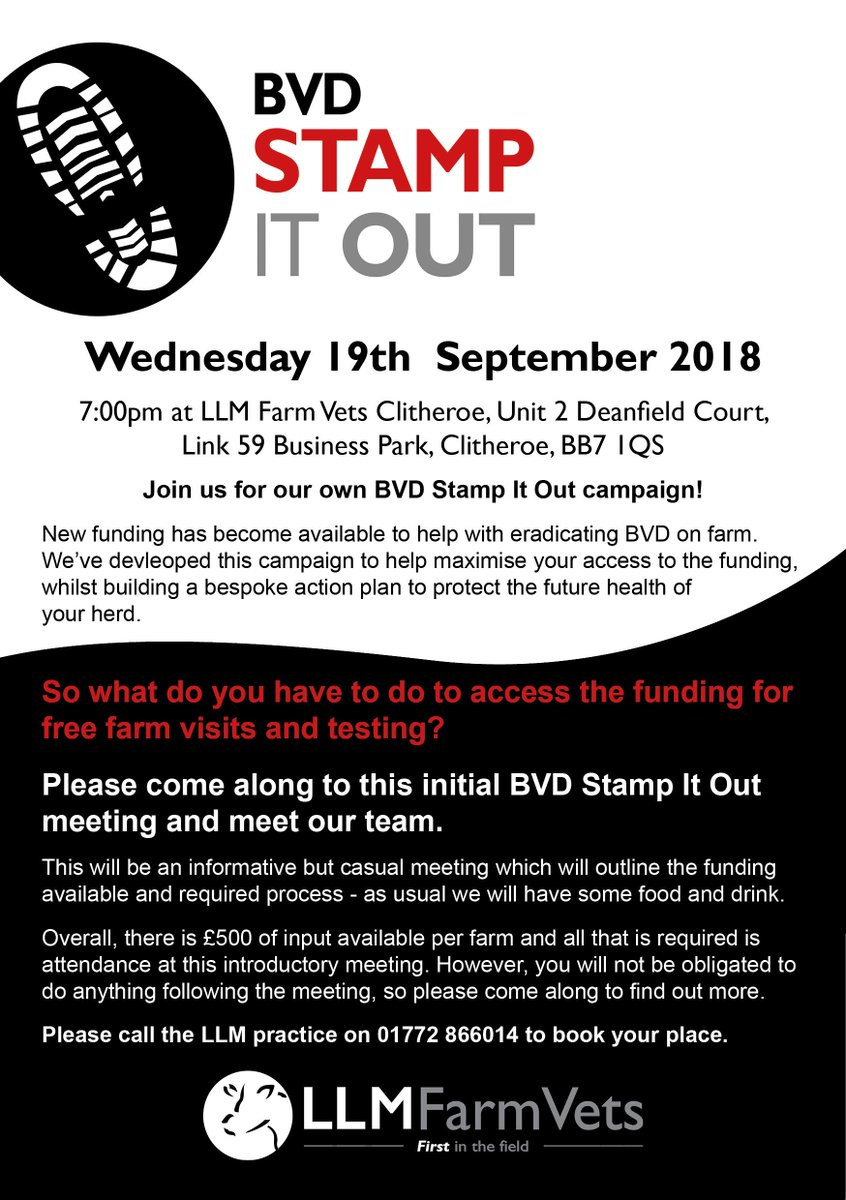Our second #BVD meeting is on Wednesday night following the success and interest of the first on in August. Come along to find out more about the funding available to you.