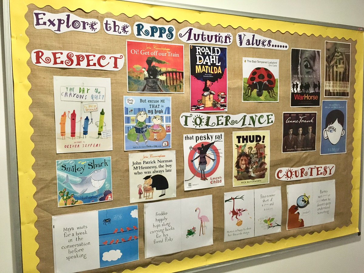RPPS_Library's tweet photo. Encouraging @RPPSlondon pupils to explore the Autumn term values of Respect, Tolerance and Courtesy by borrowing books from the @RPPS_Library ! Happy reading! #RPPSInspiration https://t.co/TEGl0agEFC