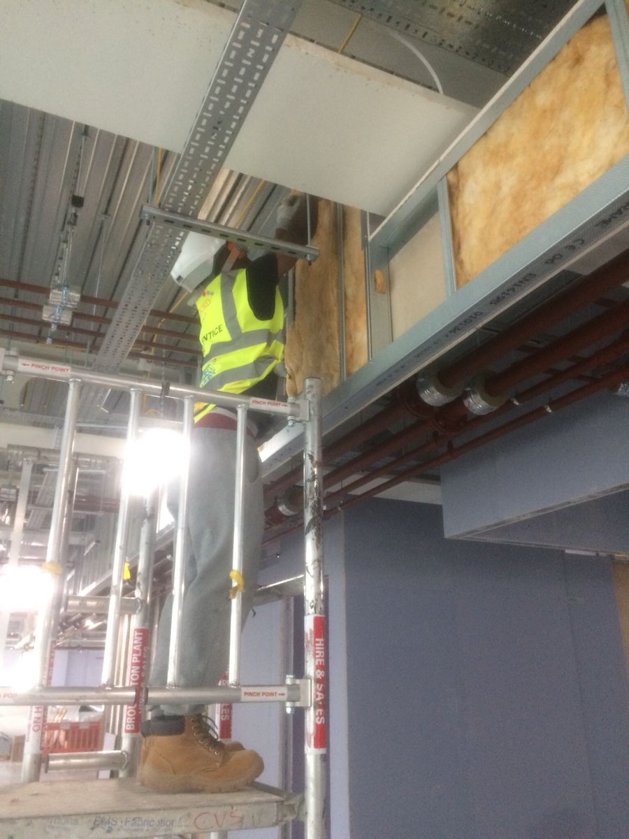 StortfordInter1's tweet photo. After the launch of our Project Futures scheme earlier this month, here are a few pictures of our apprentices hard at work. 😃@FisSkills #MondayMotivation #projectfutures #Apprenticeship https://t.co/3STAOaW6Dp