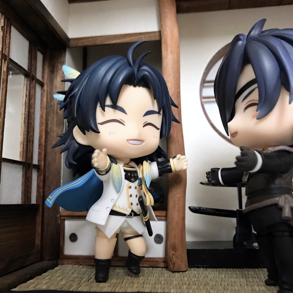 Foo Booth準備中 待たせたなぁー皆の衆 へへへ なーんてね 俺が 噂の貞ちゃんだ みっちゃんはいるかい 貞ちゃん みっちゃん また会えて嬉しいぜ ねんどろいど本丸 ねんどろ刀剣男士 T Co s4w3tazt Twitter