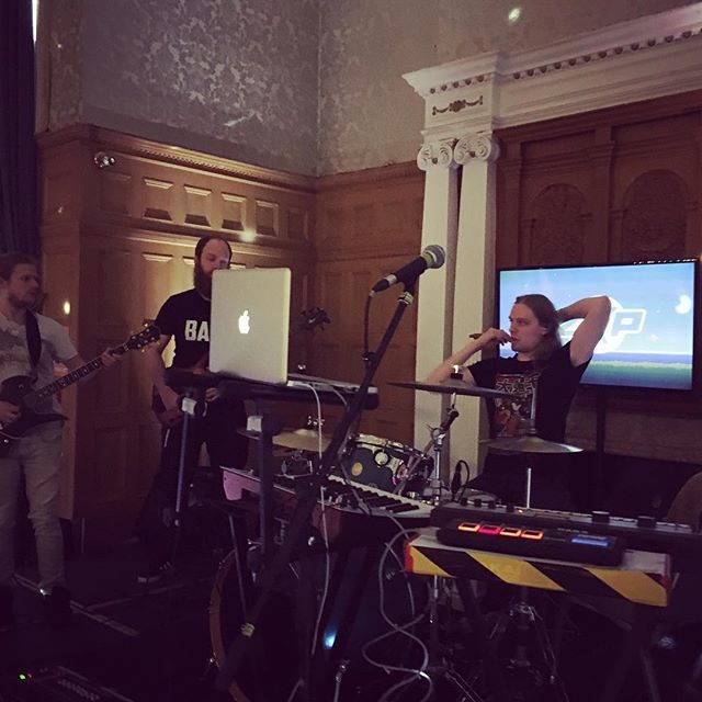 EZXPband's tweet photo. pre-gig-pic from yesterday’s show at the fabulous Yorkshire Cosplay Ball. Don’t forget yer stretches
•
•
•
•
•
•
•
•
#ycc2018 #yccball #yorkshirecosplayball #ezxp #gameband #videogamesoundtrack #videogameslive #metal #rock #guitar #drum #covers #… https://t.co/lgtBY3XGTW https://t.co/RD7pwDNKRd