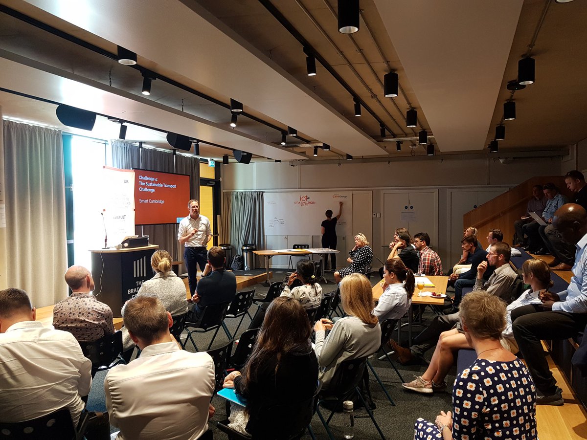 #iotukchallenger south kicks off! Briefings by our challenge owners.