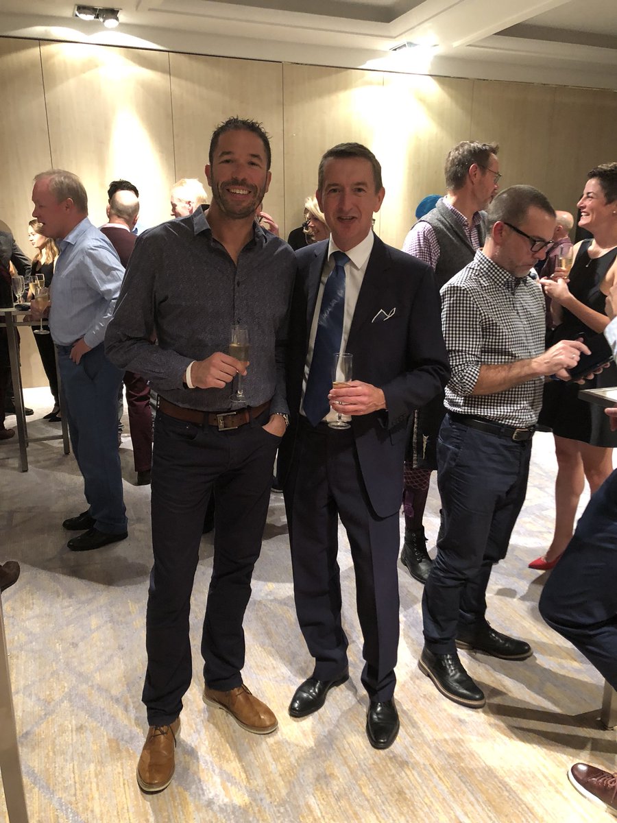 Martinobrian's tweet photo. Great to catchup with @bloodwise_uk  director of Research @AlasdairRankin in Paris. These are “exciting times” for research. #HowGreatIsThat ?? #BloodwiseL2P #BloodwiseAmbassador https://t.co/VPUBPmaskD