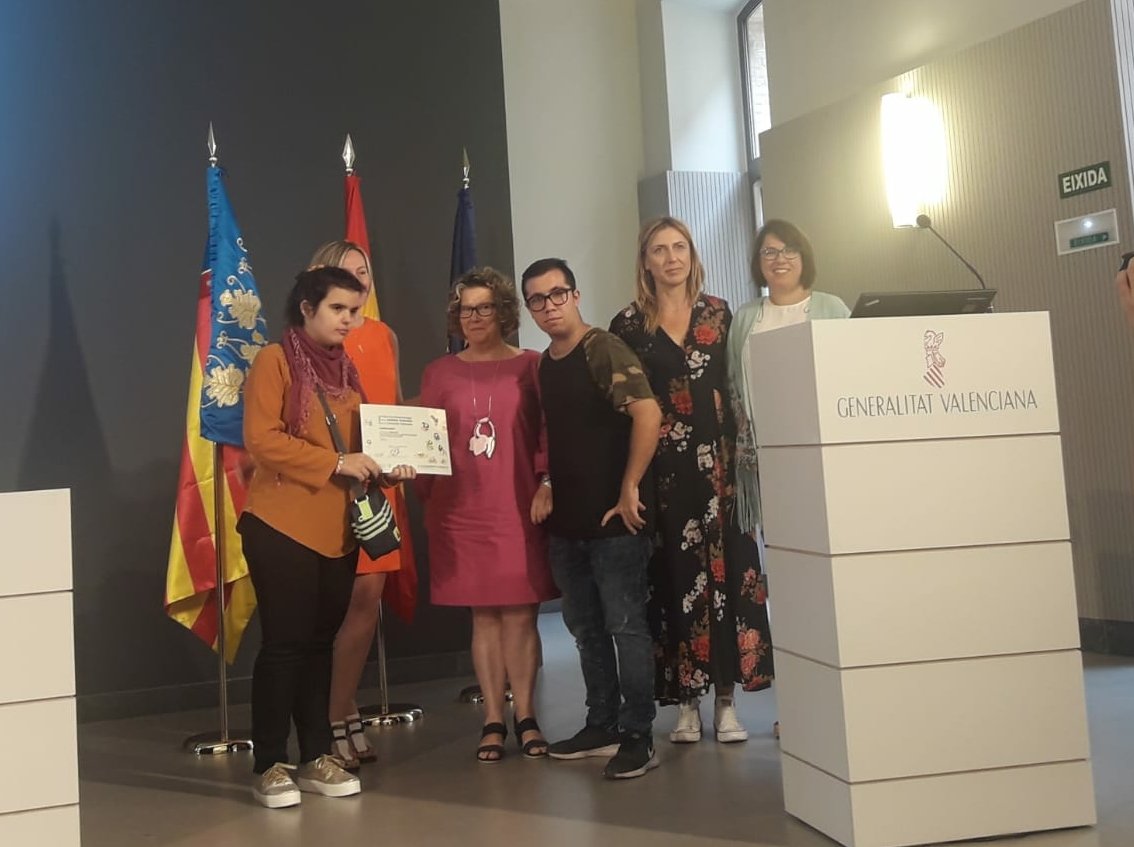 MGassent's tweet photo. Premio al proyecto INSPIRA'T, éxito de una buena alianza y reivindicacion a la movilidad Sostenible y accesible @PlenaCV @reverdeconcausa @evaluna2303 @quartdepoblet https://t.co/EEIDkI9ULH