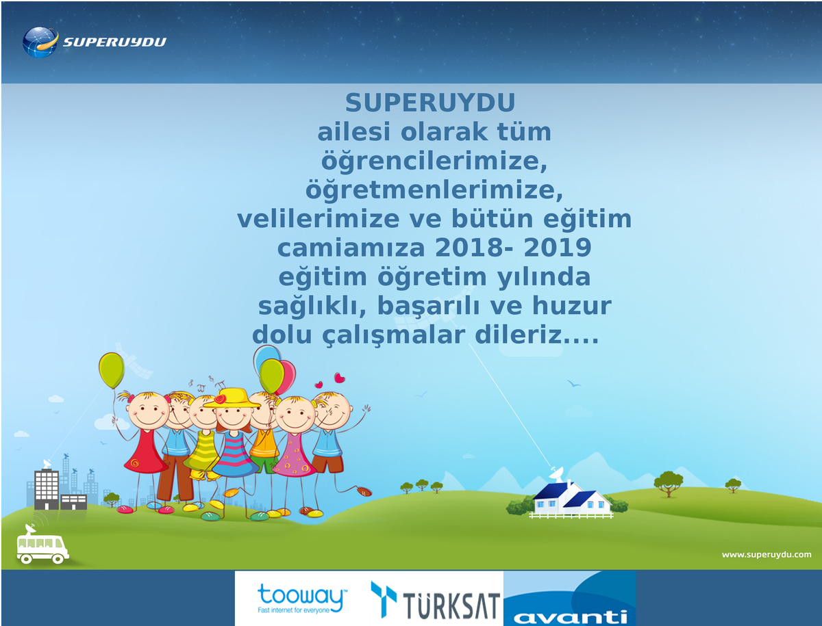 SuperUydu_'s tweet photo. #okullaracılıyor #egitim #öğretim #superuydu #tooway #uyduinternet #satellite https://t.co/jE0OWiuP0W