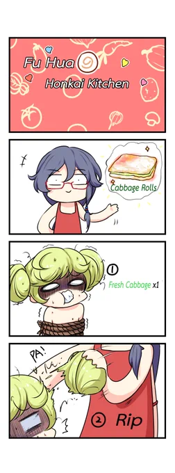 【Honkai Daily】
Sorry.
Sorry to be a cabbage QAQ 