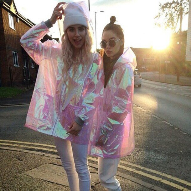 svethppl's tweet image. Rain Mac's now available on @asosmarketplace 🌧💕 #mymarketplace #raincoat #festivaljacket #savethepeople #pinkcoat #clearcoat #plasticjacket #iridescent #girlsgirlsgirls