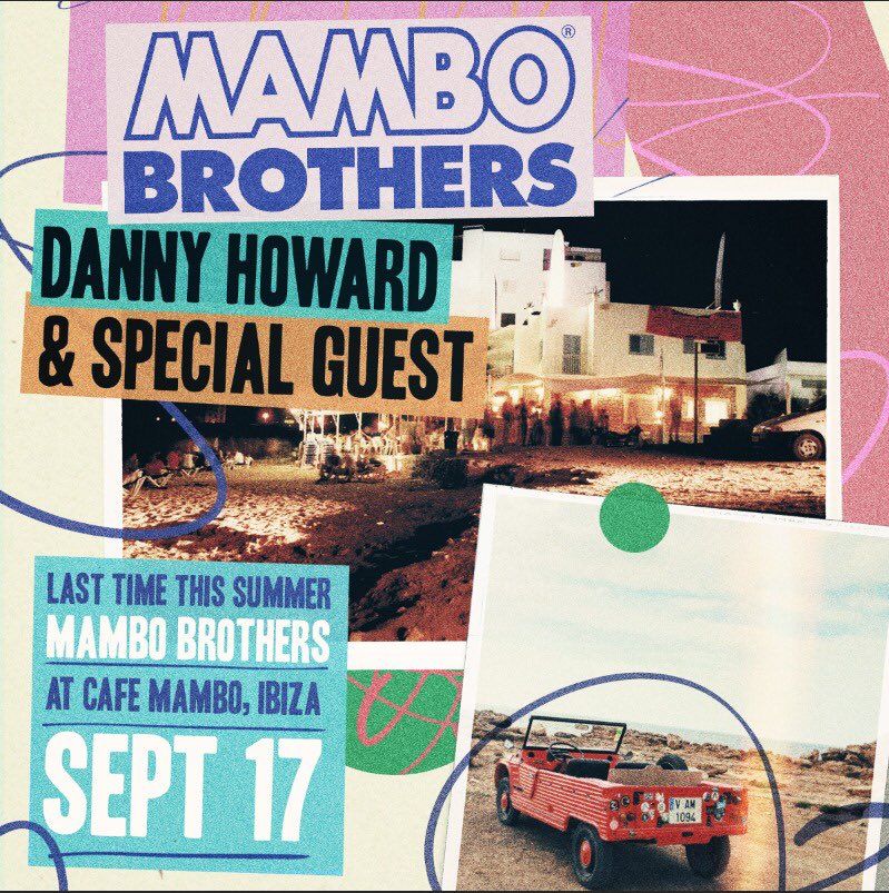 Playing one last time at <a href="/mamboibiza/">Cafe Mambo Ibiza</a> tonight with <a href="/dannyhowarddj/">Danny Howard</a> and another very special guest...🐜🍕⚽