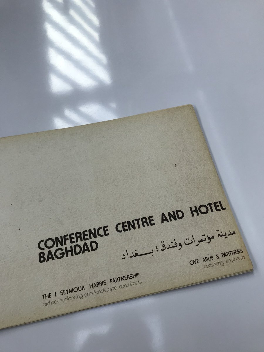 SeymourHarris's tweet photo. Just found our submission for a Conference Centre and Hotel in Baghdad... @BrutalHouse @ArupGroup ...pretty hardcore! https://t.co/83EdC85ifF