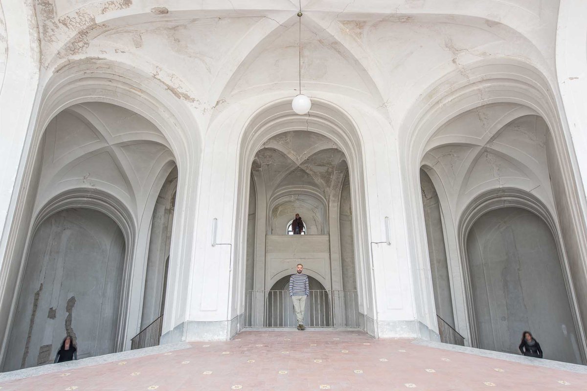 FondazioneMorra's tweet photo. #20settembre (h.17) a #CasaMorra si tiene la presentazione del libro "M’ILLUMINO D’IMMENSO" - La scala del palazzo Cassano Ayerbo d’Aragona a cura di #OrnellaZerlenga #architettura @picaciamarra https://t.co/0nSBuWWVTw