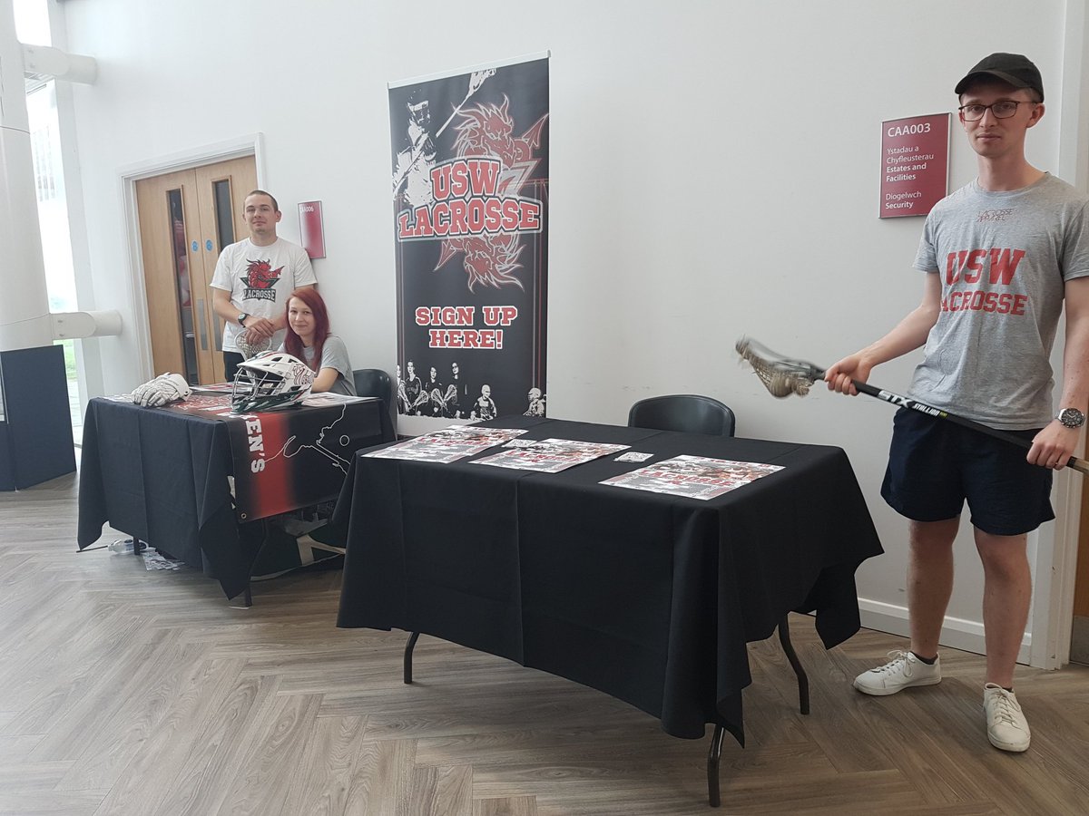 uswclubs's tweet photo. Come down to Cardiff and sign up one of our Sports Teams or Clubs including Water Polo, Rugby Union and Lacrosse! @USWSU https://t.co/U7pBRJXlys