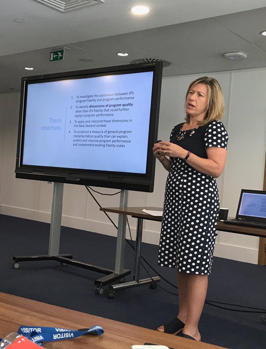 cnwles's tweet photo. We recently hosted a successful, well-received #IPS #seminar, delivered by @lockett_helen , former Programme #Director @CentreforMH . Currently based in NZ, she shared her #research and #KNOWLEDGE of #Employment #Services .
#GrowIPS #ipsworks @CNWLNHS @ipsworks2002 @WorkCounts https://t.co/j19RYTFu4u
