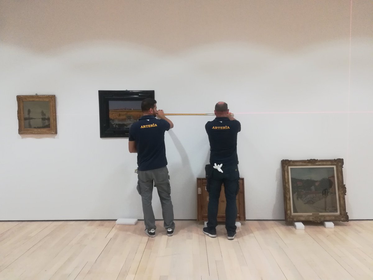 mart_museum's tweet photo. #martatwork all'allestimento della #mostra "Margherita Sarfatti. Il Novecento Italiano nel mondo". Grande #opening al #MartMuseum venerdì 21 settembre dalle 19 alle 21, ingresso gratuito. #MargheritaSarfatti https://t.co/KQfHX3IzXI @ElectaEditore @museodel900 https://t.co/9xQieBnIbG