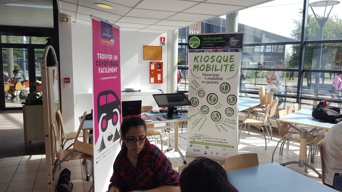 km_transalley's tweet photo. C'est la semaine européenne de la #mobilité. Covoiturez ! Venez découvrir et vous inscrire à la communauté covoiturage #passpass #MontHouy. RDV au RU2 cc @istvalenciennes @UphfOfficiel @ENSIAME #fllash #fsms @smirtnpdc
https://t.co/2bfAiWG2Ck https://t.co/tzTMR95NvK