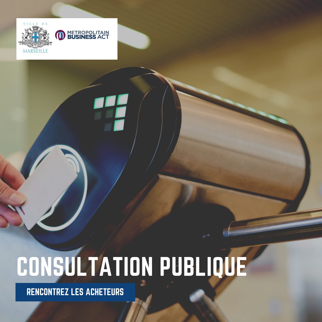 CCI_AMP's tweet photo. Contrôle d'accès, billetterie, vente en ligne... la Ville de @marseille cherche à s'équiper d'un système global de gestion informatisée de la billetterie et de l'accès à ses piscines municipales.
Rencontrez les acheteurs ! https://t.co/dAicFh5cWg  

#metropolitainbusinessact https://t.co/loQZJvaB5c