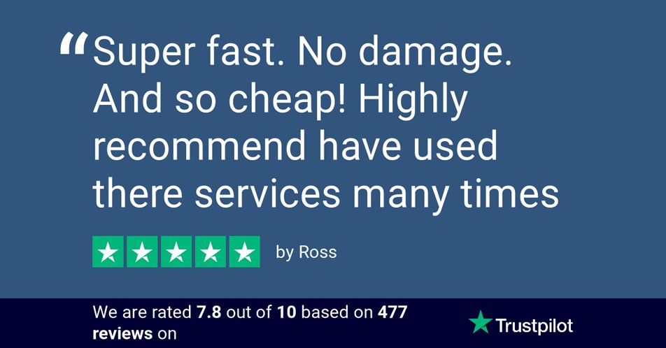InterparcelAU's tweet photo. Another great ⭐️⭐️⭐️⭐️⭐️ #trustpilot review. To see our full range of services and to make a booking visit https://t.co/1GBdeCjmoC or to view all our #reviews check out https://t.co/erjVci5WA1 😃 https://t.co/RSWUi1J977