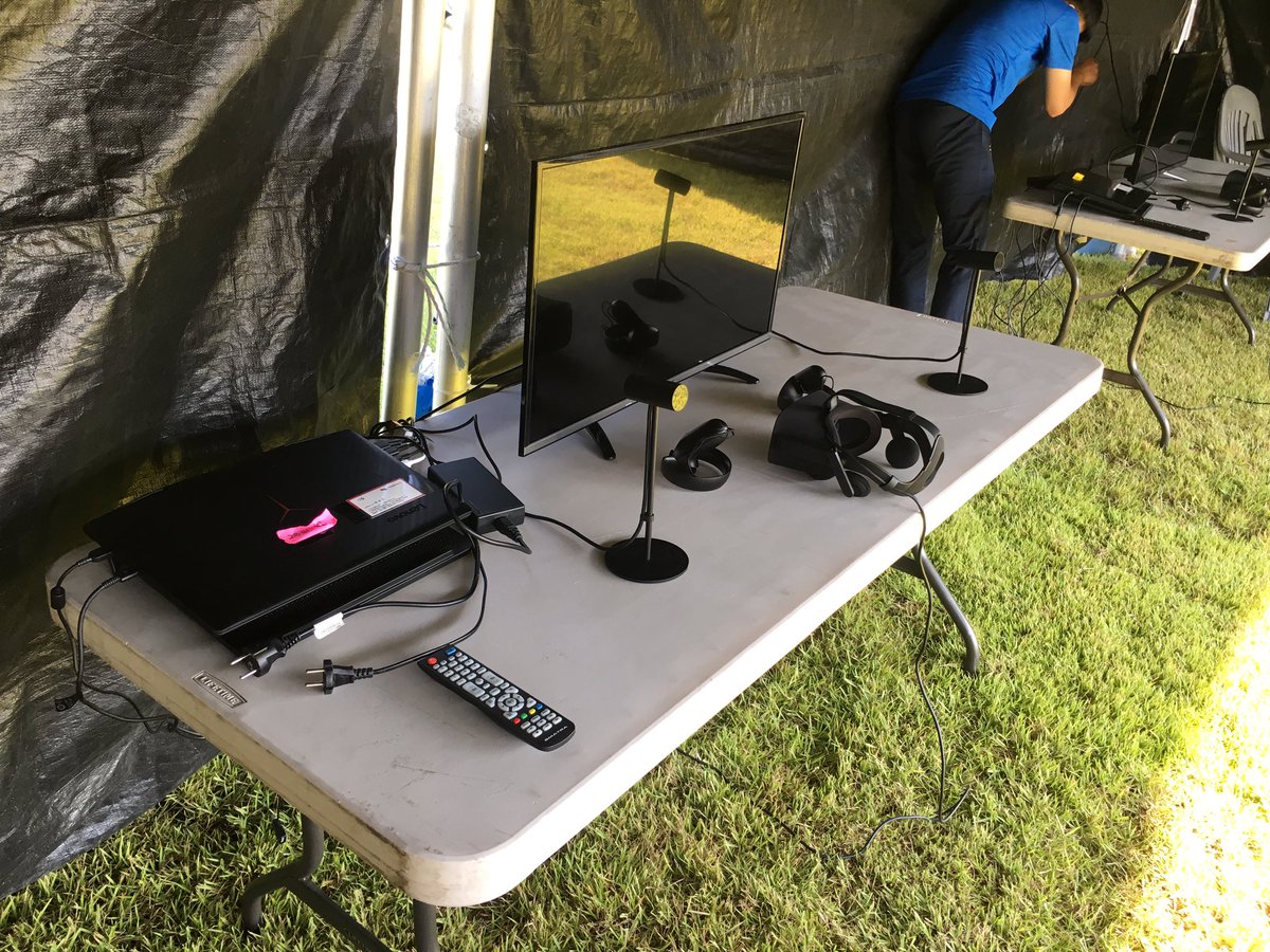 vrimpact's tweet image. 2018 #경기도장애인생활체육대회 #VR체험부스 사전설치완료 #VR체험존 #VR렌탈 #VR대여 #VR임대 #VR행사 #VR행사장 #VR어트랙션 #VR시뮬레이터 #VR드라이빙 #VR게임 #VR임팩트