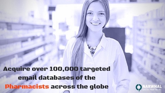 NarwhalData's tweet photo. Acquire over 100,000 targeted Pharmacists #email #list across the globe
https://t.co/qQ3B7RB2EP https://t.co/Rubn8U0mDI