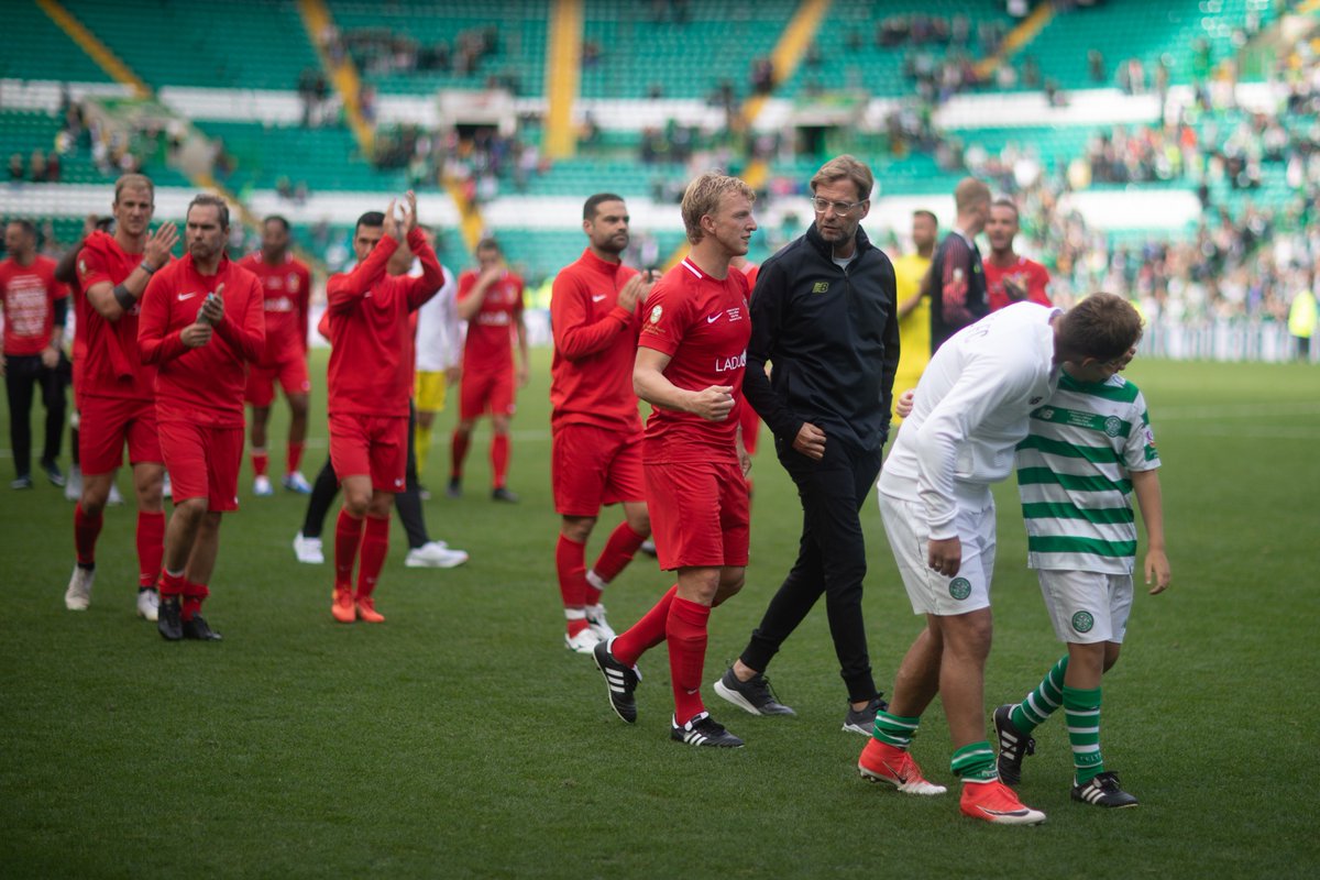 Laduma's tweet photo. โฝ๏ธ๐ READ: In case you missed it, check out our round up of #AMatchForCancer which features interviews with @LFC's @JamesMilner and Jurgen Klopp, @CelticFC's Brendan Rogers, and @TheF2's @JeremyLynch1 #LFC #CelticFC โก๏ธ https://t.co/fVAHj4cPpu #ThinkLaduma #MondayBlogs https://t.co/jTmfNxO15k