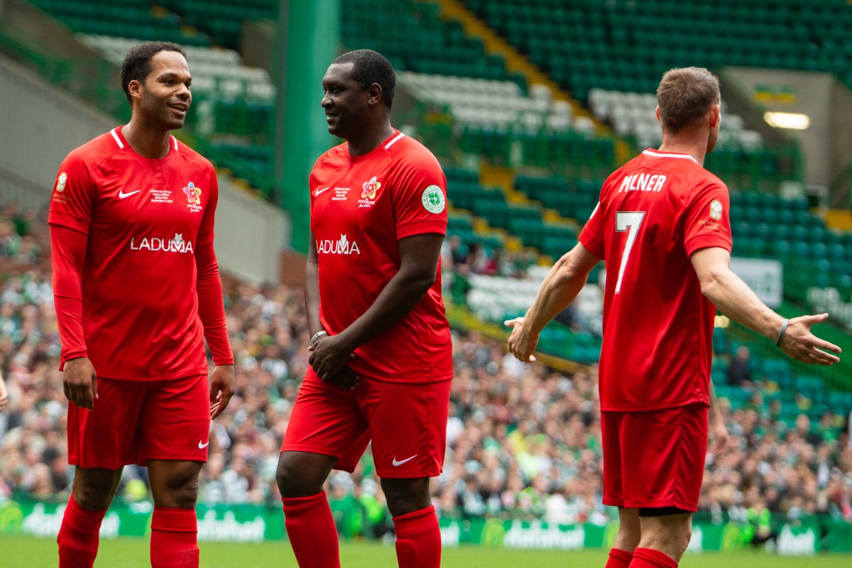 Laduma's tweet photo. โฝ๏ธ๐ READ: In case you missed it, check out our round up of #AMatchForCancer which features interviews with @LFC's @JamesMilner and Jurgen Klopp, @CelticFC's Brendan Rogers, and @TheF2's @JeremyLynch1 #LFC #CelticFC โก๏ธ https://t.co/fVAHj4cPpu #ThinkLaduma #MondayBlogs https://t.co/jTmfNxO15k